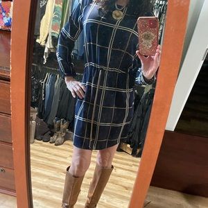 Blue dress